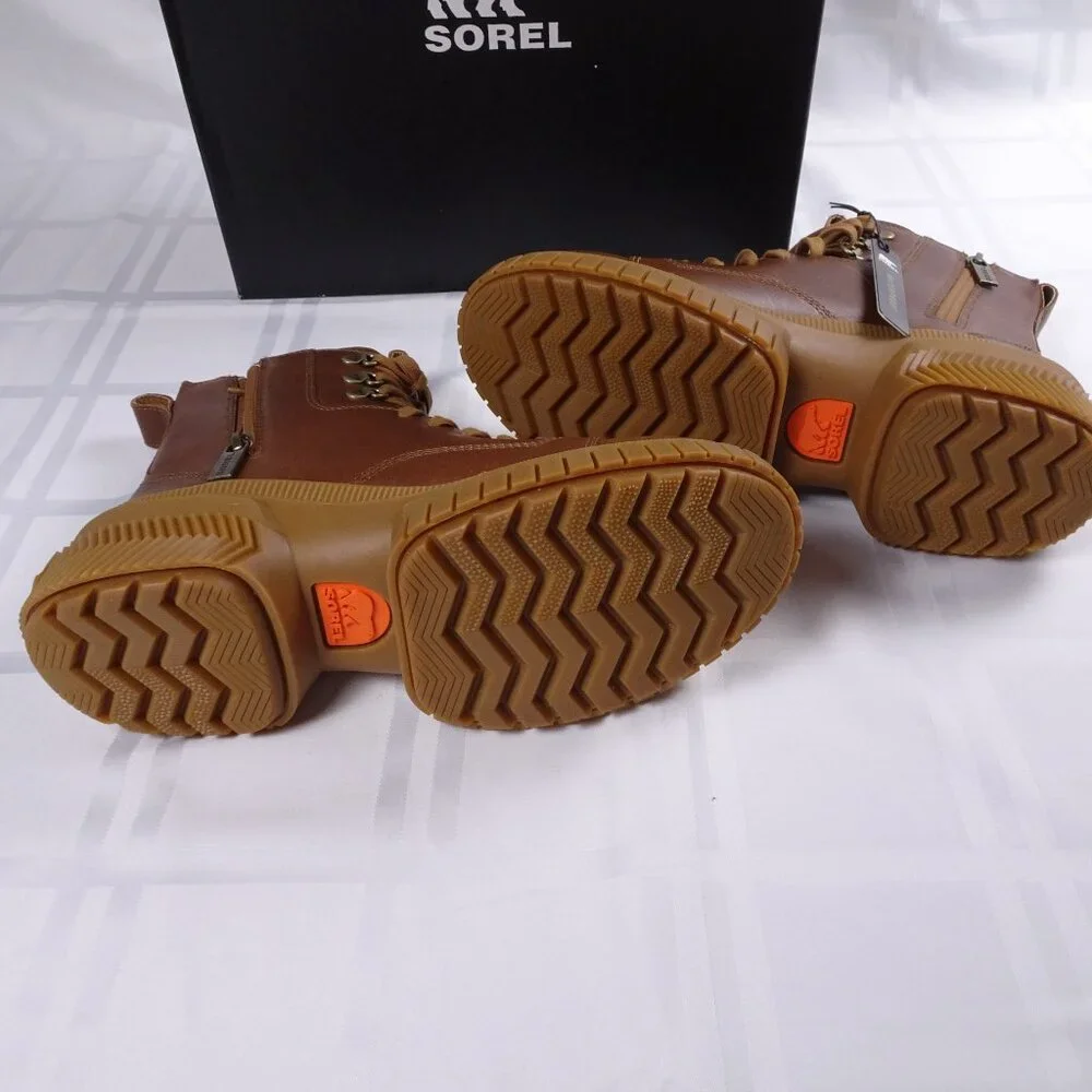 Sorel‎ - ONA Ave Boot Lace, Brown, Waterproof Women's 8.5 - NEW